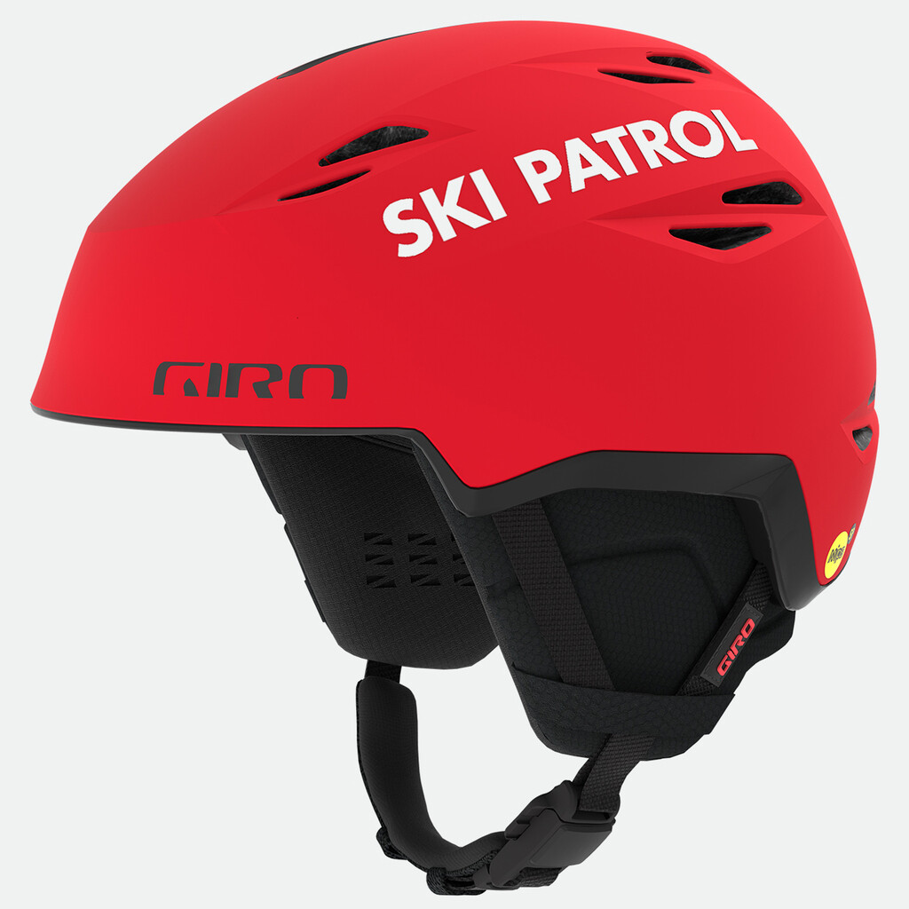 Giro Snow - Grid Spherical MIPS Helmet - matte bright red patrol