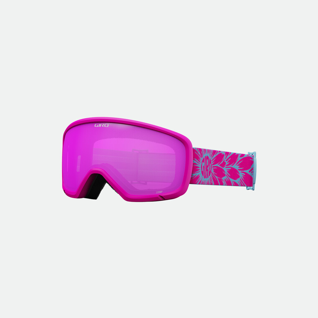 Giro Eyewear - Stomp Flash Goggle - pink bloom;amber pink S2 - one size