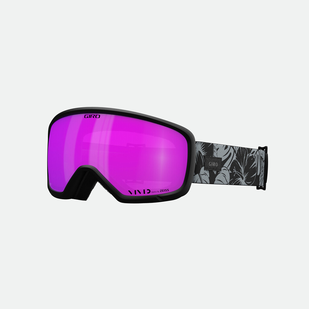 Giro Eyewear - Millie Vivid Goggle - black/grey botanical lx;vivid pink S2 - one size