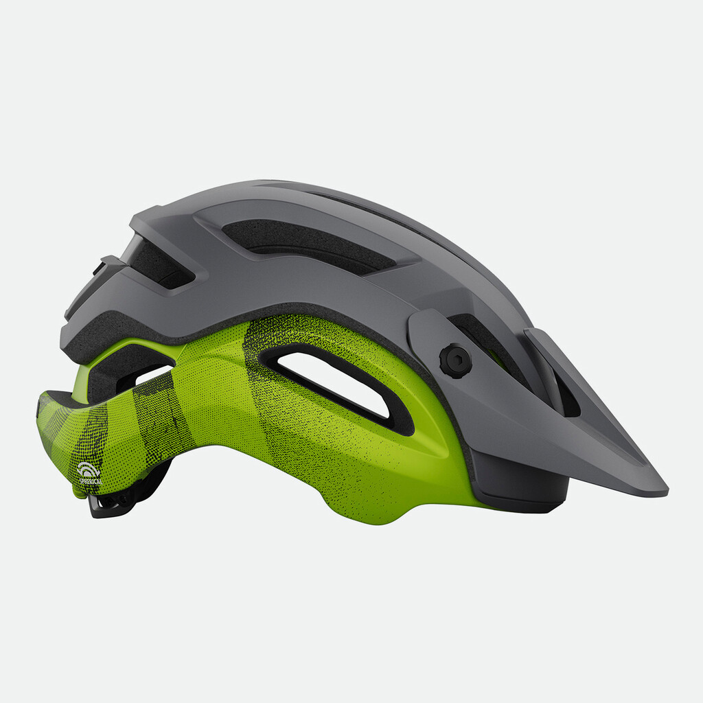 Giro Cycling - Manifest Spherical MIPS Helmet - matte metallic black/ano lime