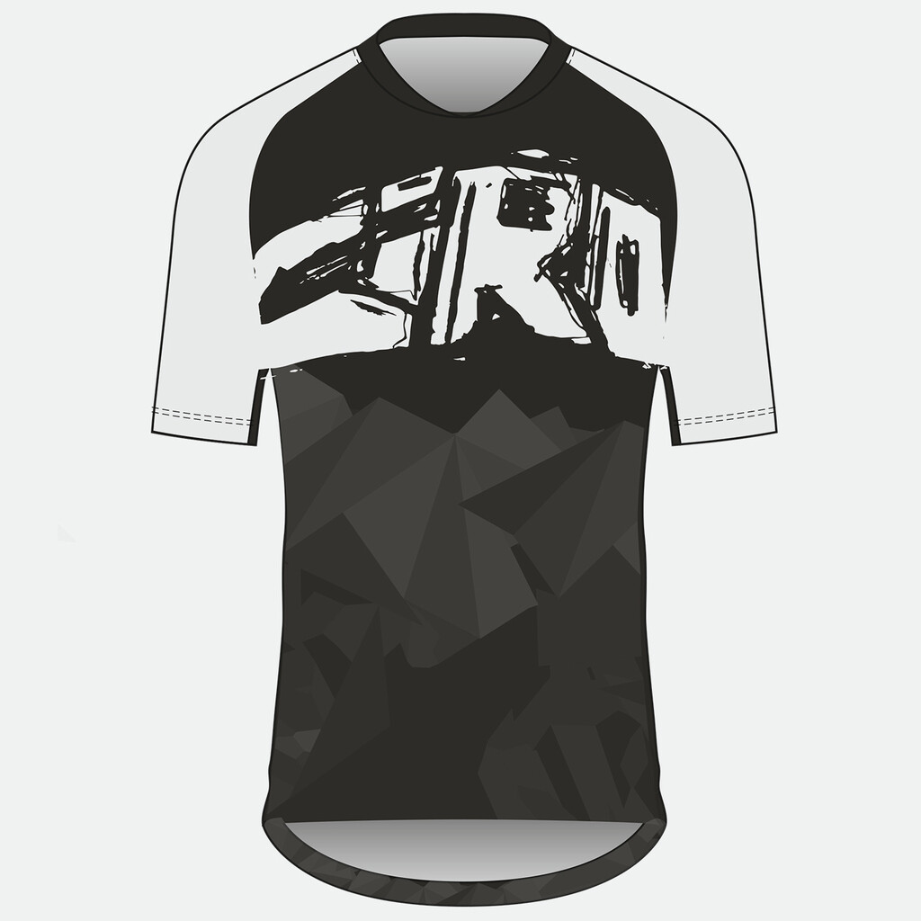 Giro Textil - M Roust Jersey - swiss black/white