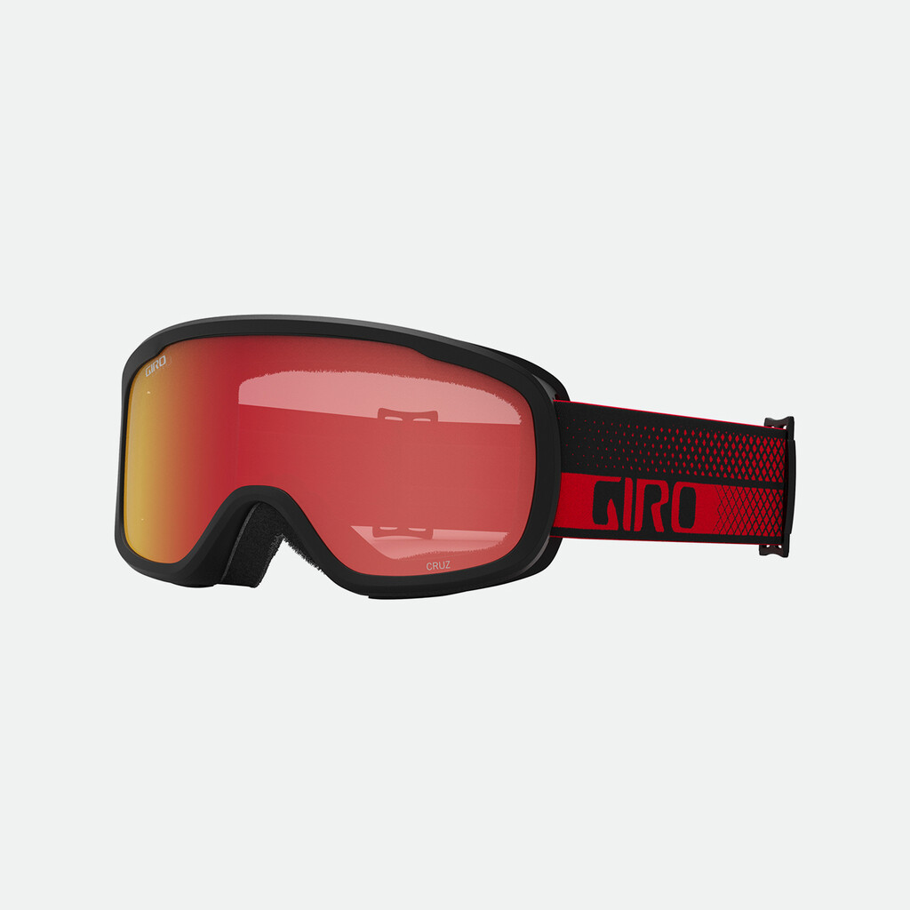 Giro Eyewear - Roam Flash Goggle - red flow;amber scarlet S2;+S0 - one size