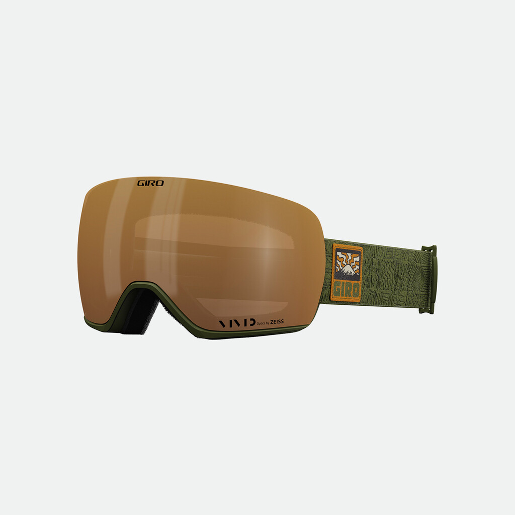 Giro Eyewear - Article II Vivid Goggle - trail green adventure grid;vivid copper S2;+S1 - one size